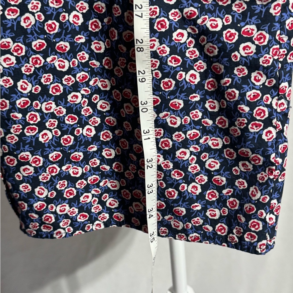 Tommy Hilfiger Sheath Belted Button Down Midi Dress Sleeveless Collar Size 10 - Picture 8 of 8